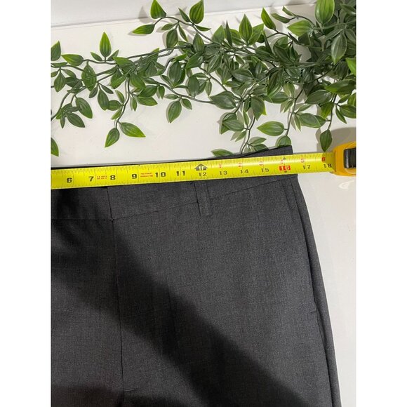 Banana Republic Mens Stretch Wool-Blend Dress Pants 34R Gray - Picture 8 of 11